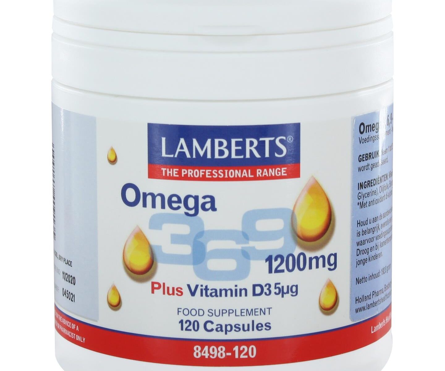 afbeelding Omega 3 6 9 1200 mg