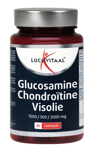 afbeelding Lucovitaal Glucosamine Chondroïtine Visolie Capsules