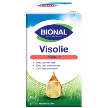 afbeelding Bional Visolie Omega-3 Vetzuren Capsules 100st