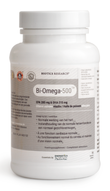 afbeelding Biotics Bi-Omega-500 Capsules