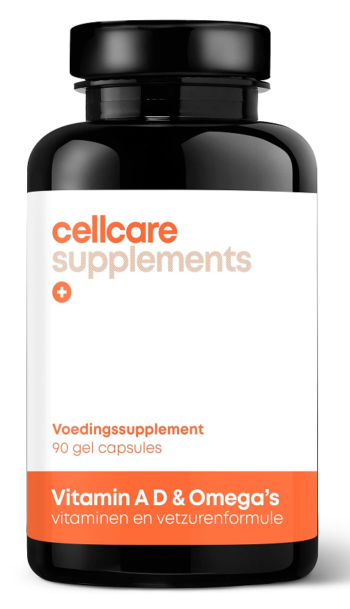afbeelding CellCare Vitamin A D & Omega&apos;s Capsules 90st