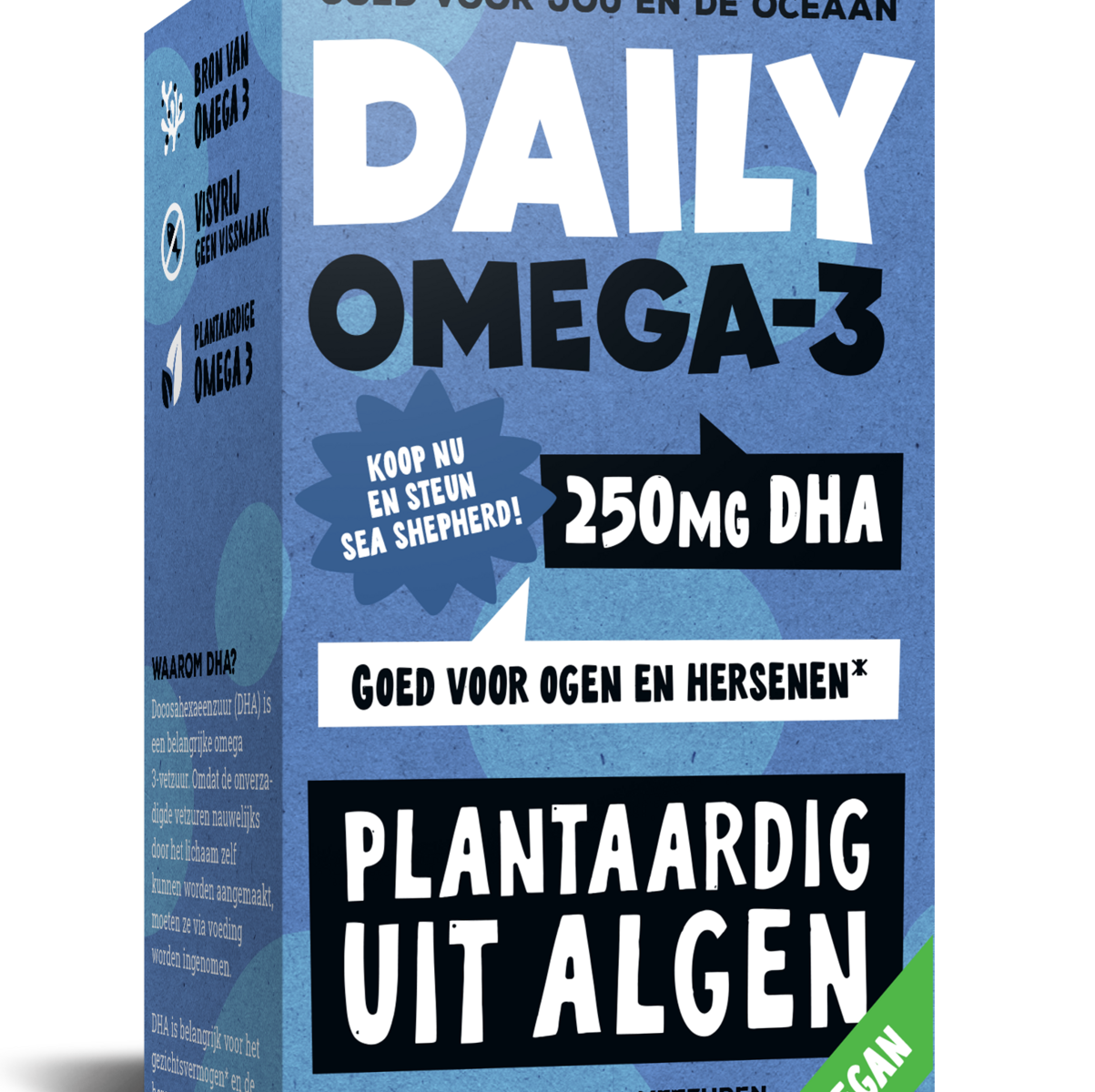 afbeelding Daily Omega-3 250mg DHA Vegan Capsules