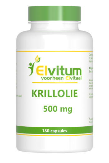 afbeelding Elvitum Krill Olie Capsules