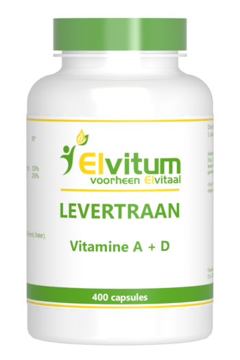 afbeelding Elvitum Levertraan Capsules