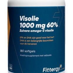 afbeelding Fittergy Visolie 1000mg 60% Capsules