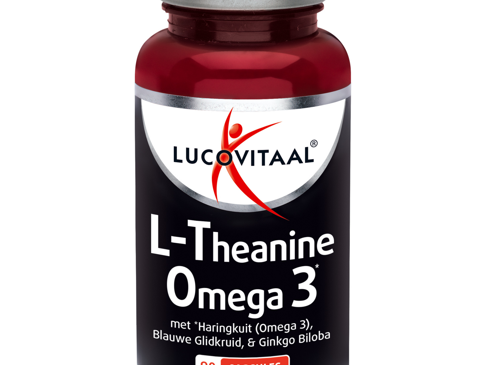 afbeelding Lucovitaal L-Theanine Omega-3 Capsules