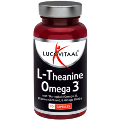 afbeelding Lucovitaal L-Theanine Omega-3 Capsules