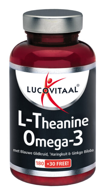 afbeelding Lucovitaal L-Theanine Omega-3 Capsules