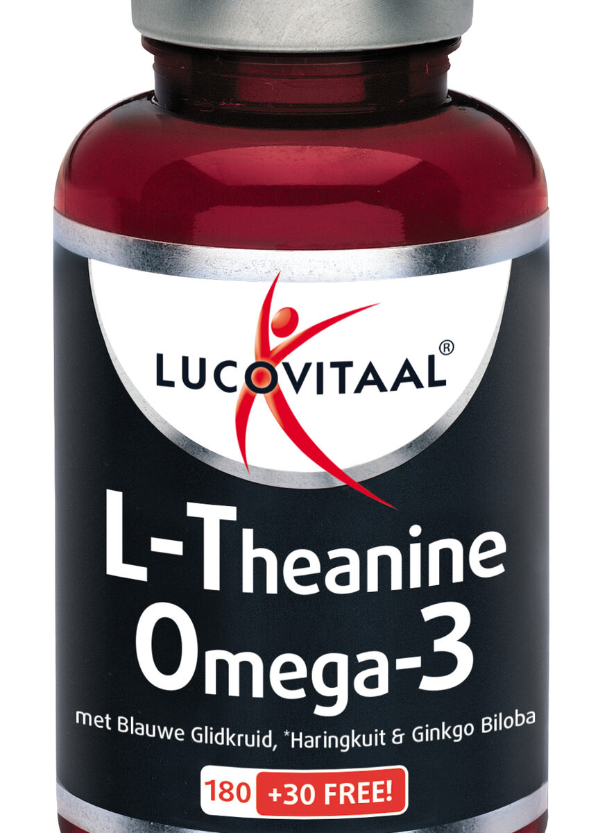 afbeelding Lucovitaal L-Theanine Omega-3 Capsules