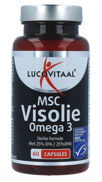 afbeelding Lucovitaal Msc Visolie Omega-3 Capsules