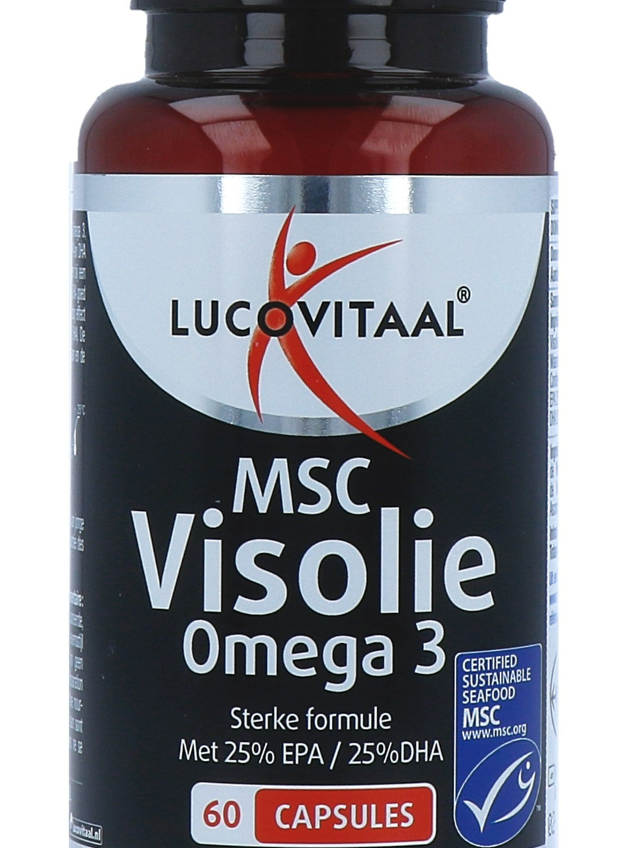 afbeelding Lucovitaal Msc Visolie Omega-3 Capsules