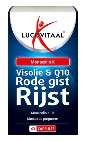 afbeelding Lucovitaal Visolie & Q10 Rode Gist Rijst Capsules