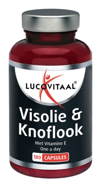 afbeelding Lucovitaal Visolie Knoflook Capsules