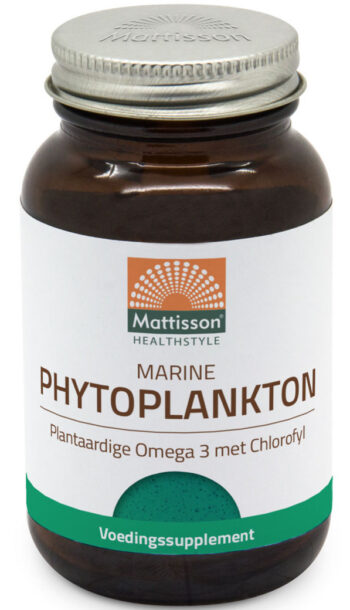 afbeelding Mattisson HealthStyle Marine Phytoplankton Capsules