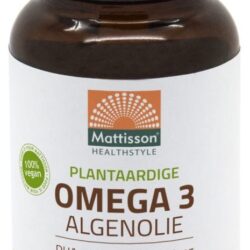 afbeelding Mattisson HealthStyle Omega 3 Algenolie Capsules