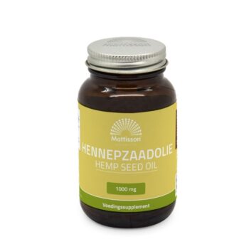 afbeelding Hennepzaadolie 1000mg Capsules