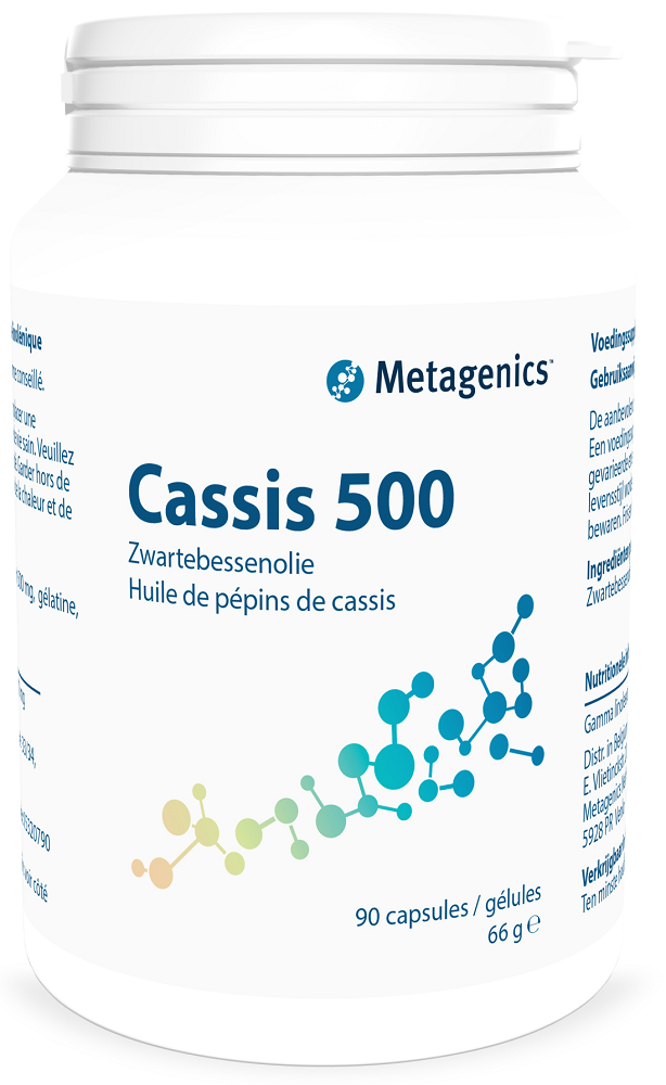afbeelding Metagenics Cassis 500 Capsules