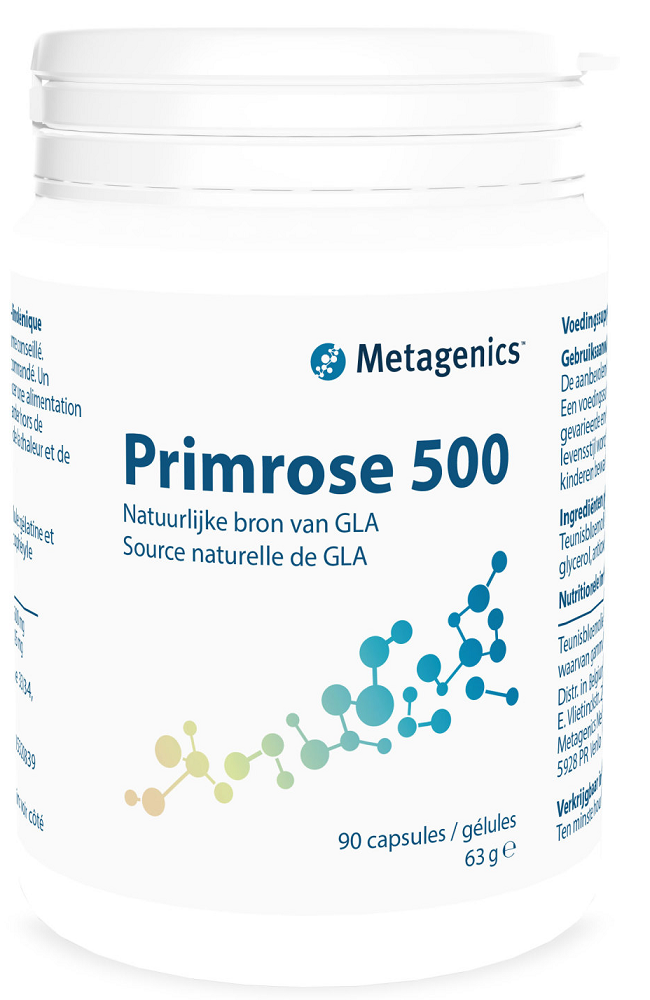 afbeelding Metagenics Primrose 500 Capsules