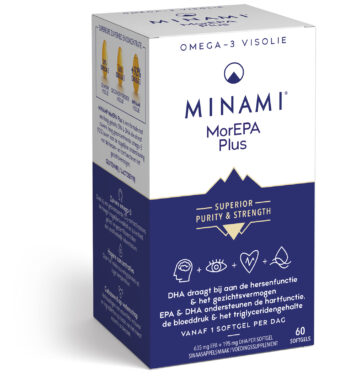 afbeelding Minami MorEPA Plus Family Pack Capsules 120st