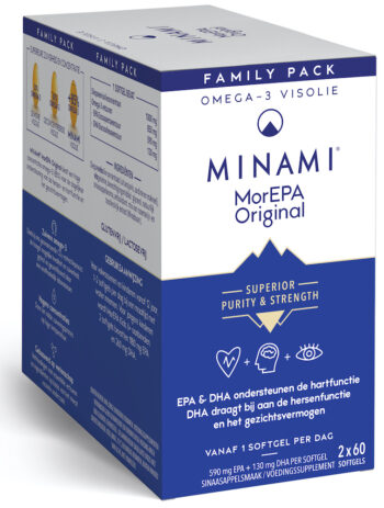 afbeelding Minami MorEPA Original Family Pack Capsules 120st