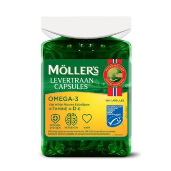 afbeelding Mollers Levertraan Omega-3 Capsules