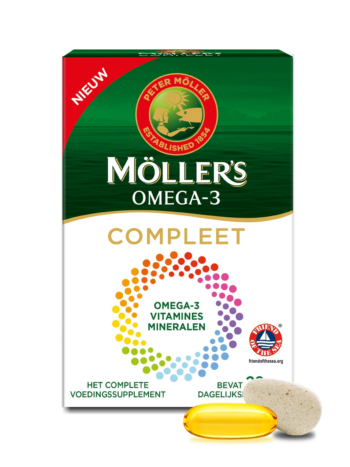 afbeelding Mollers Omega-3 Compleet Duo Tabletten En Capsules