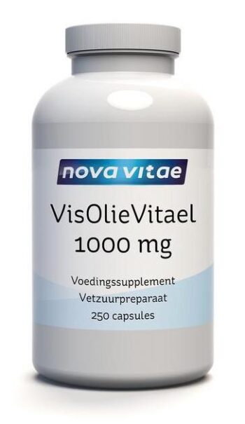 afbeelding Nova Vitae Visolie Vitael 1000 Capsules 250st