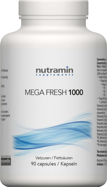 afbeelding Nutramin Mega Fresh 1000 Capsules