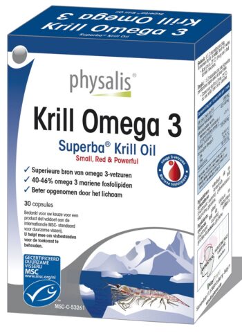 afbeelding Physalis Krill Omega 3 Capsules