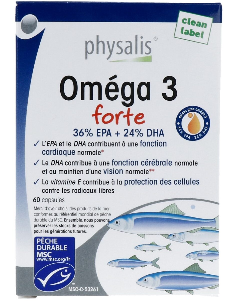 afbeelding Physalis Omega 3 Forte Capsules