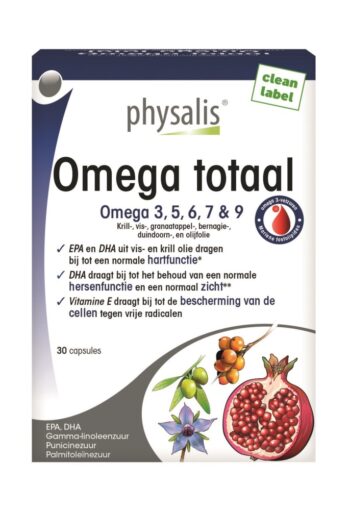 afbeelding Physalis Omega Totaal Capsules