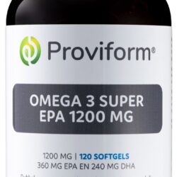 afbeelding Proviform Omega 3 Super Epa Softgel Capsules 120st