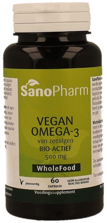 afbeelding Sanopharm Vegan Omega-3 Capsules