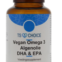 afbeelding TS Choice Vegan Omega 3 Algenolie