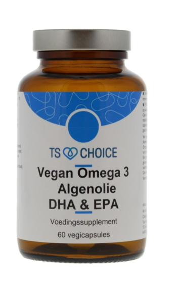 afbeelding TS Choice Vegan Omega 3 Algenolie