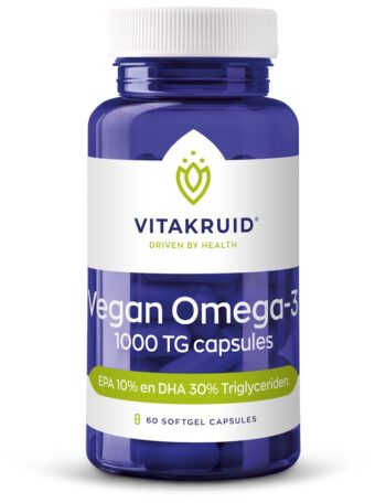 afbeelding Vitakruid Vegan Omega-3 1000 TG Capsules