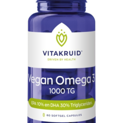 afbeelding Vitakruid Vegan Omega 3 Triglyceride Capsules