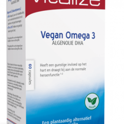 afbeelding Vitalize Vegan Omega 3 Algenolie DHA Capsules