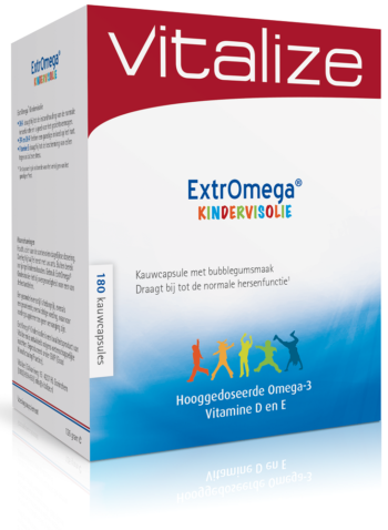 afbeelding Vitalize ExtrOmega Kindervisolie Capsules