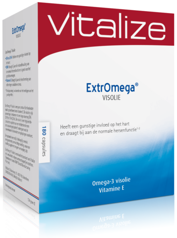 afbeelding Vitalize ExtrOmega Omega 3 Voordeel Capsules 180st