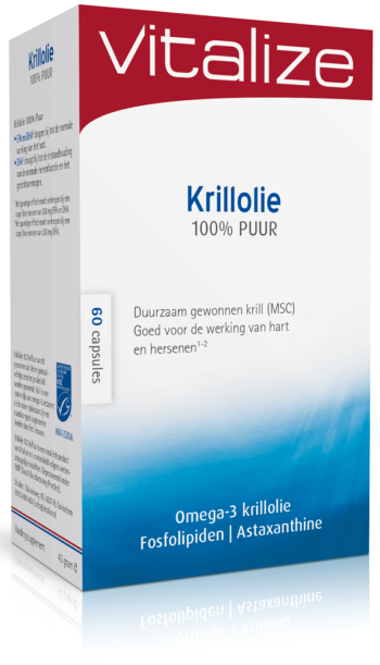 afbeelding Vitalize Krillolie 100% Puur Capsules