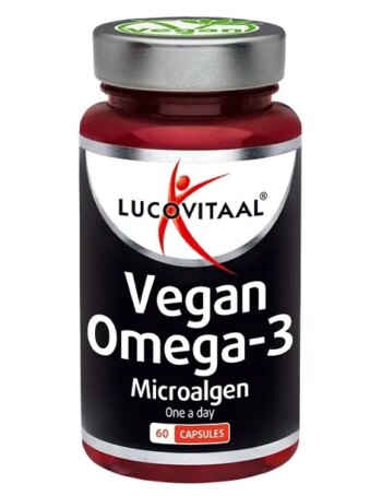 afbeelding Lucovitaal Vegan Omega-3 Microalgen - 60 Caps